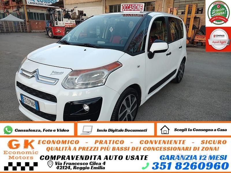 Usata Citroën C3 Picasso Exclusive 95 CV (69 kW) 2013 Bianco Monovolume