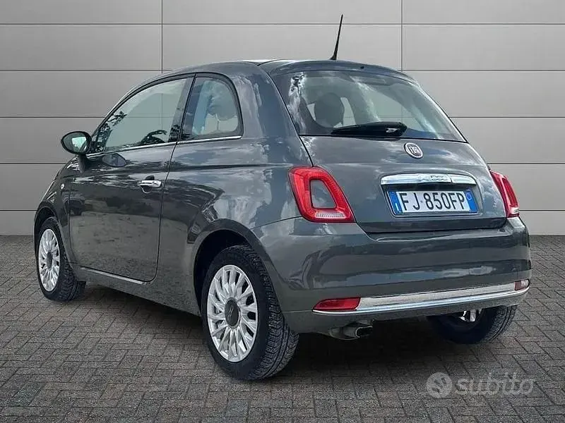 Usata Fiat 500 Lounge 69 CV (50 kW) 2017 Grigio Berlina
