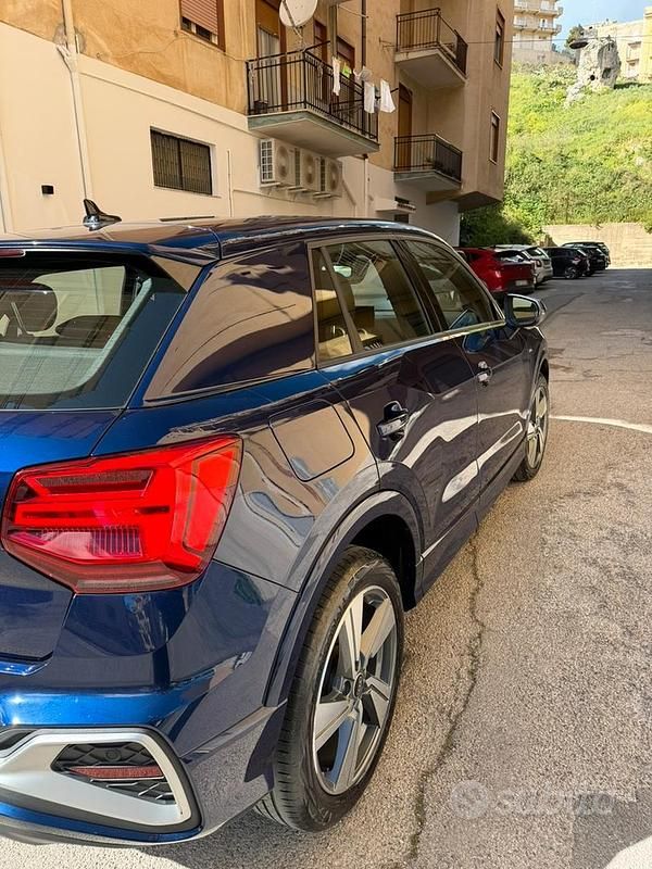 Usata Audi Q2 S-Line 116 CV (85 kW) 2023 Blu SUV