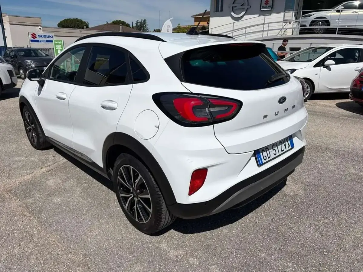 Usata Ford Puma Titanium 120 CV (88 kW) 2021 Bianco SUV