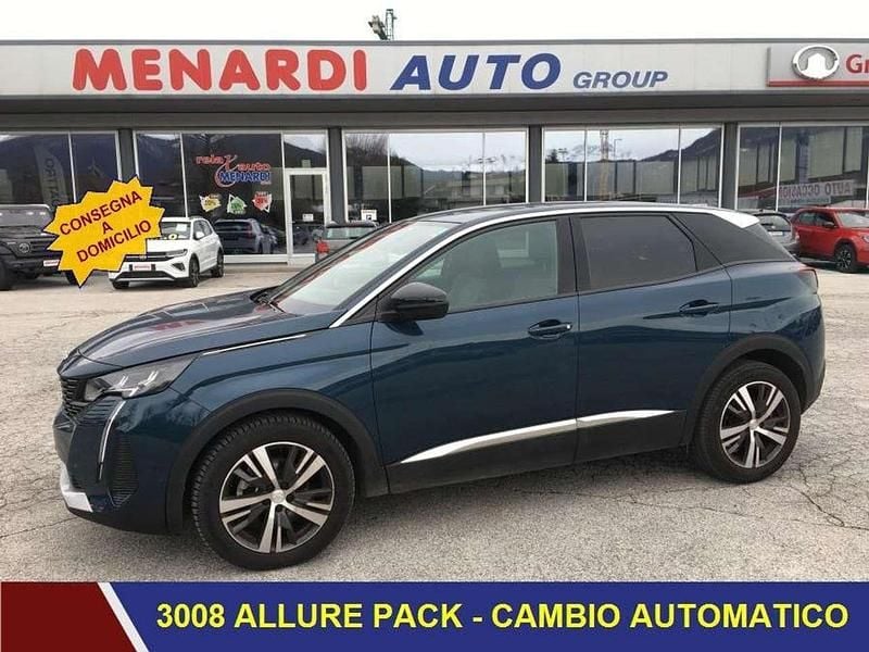 Usata Peugeot 3008 Allure 131 CV (96 kW) 2023 Blu SUV