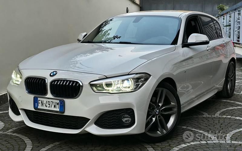 Bianco Usata 2018 BMW 116 M Sport Due volumi | 14.999 € (Buon prezzo) - Immagine 1/4