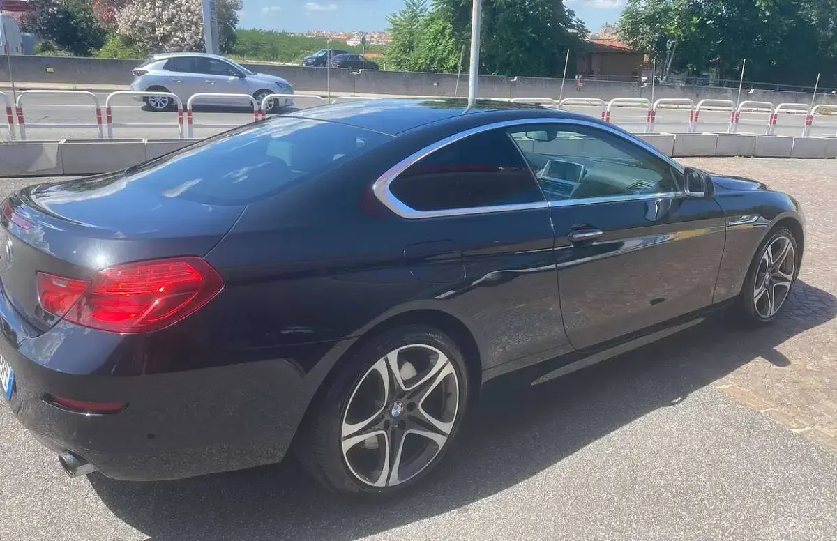 Usata BMW 640 313 CV (230 kW) 2014 Nero Coupé