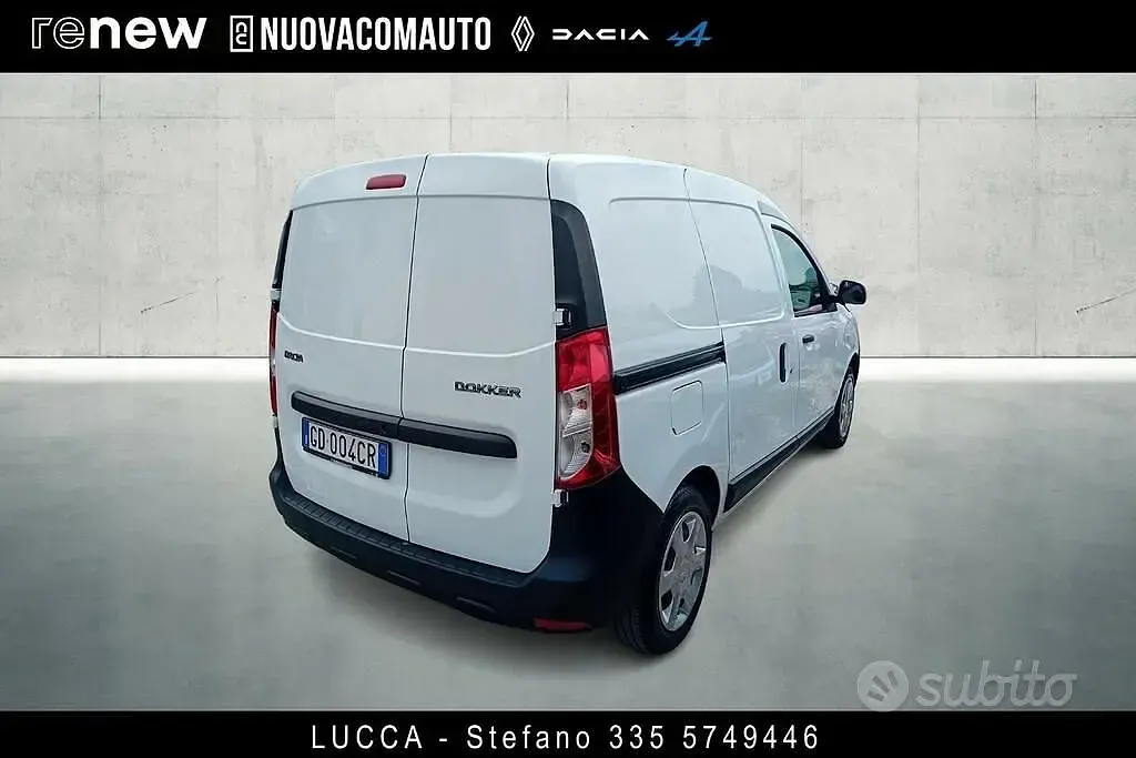 Usata Dacia Dokker 75 CV (55 kW) 2021 Bianco Monovolume
