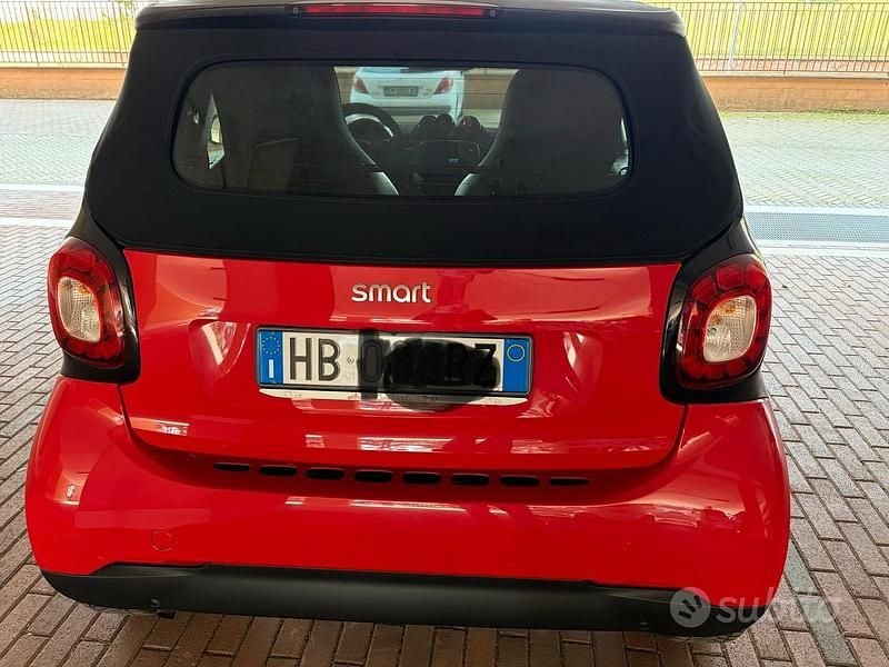 Usata Smart ForTwo Cabrio Prime 2018 Rosso Cabrio