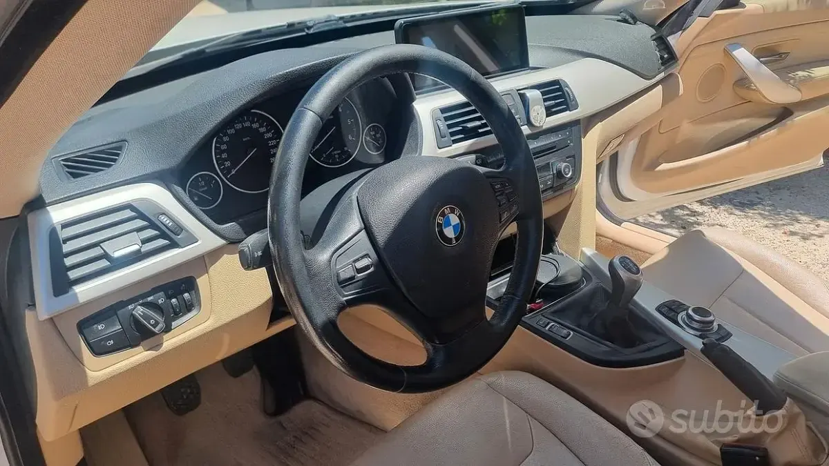 Usata BMW 318 143 CV (105 kW) 2014 Bianco Berlina
