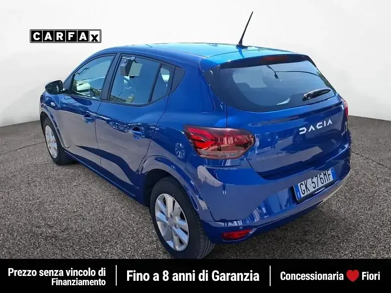 Occasion Dacia Sandero Comfort 91 ch (66 kW) 2023 Bleue Citadine