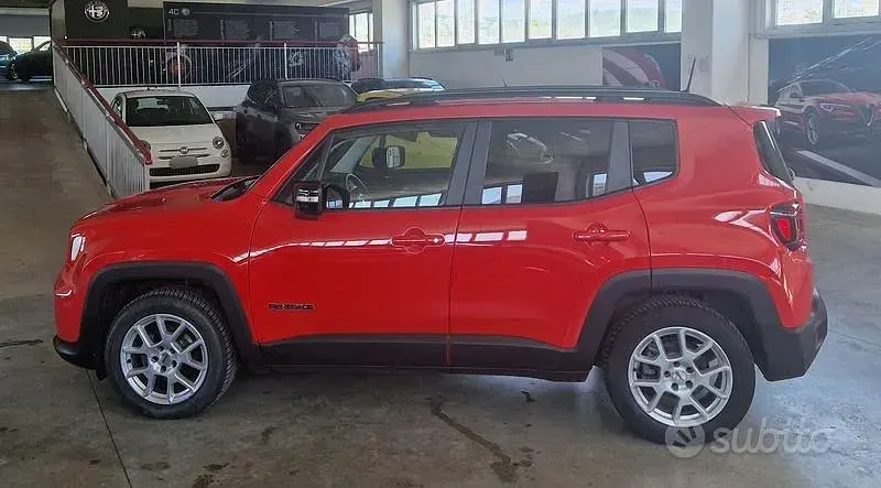 Usata Jeep Renegade Limited 131 CV (96 kW) 2024 Rosso SUV