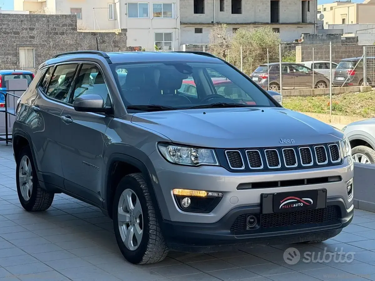 Usata Jeep Compass Longitude 120 CV (88 kW) 2018 Grigio SUV