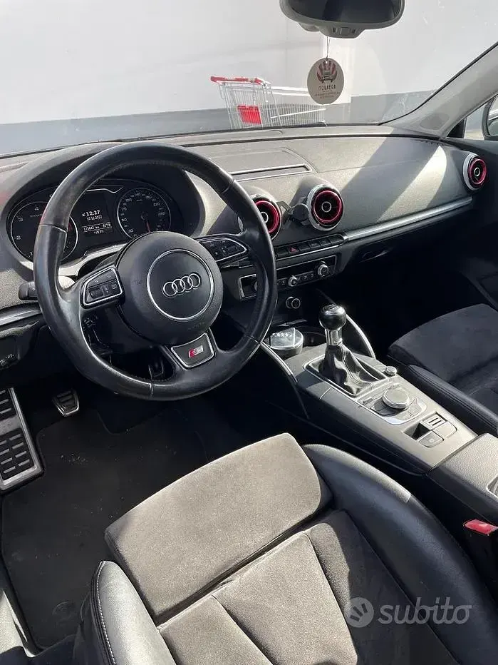 Usata Audi A3 150 CV (110 kW) 2012 Grigio Utilitaria