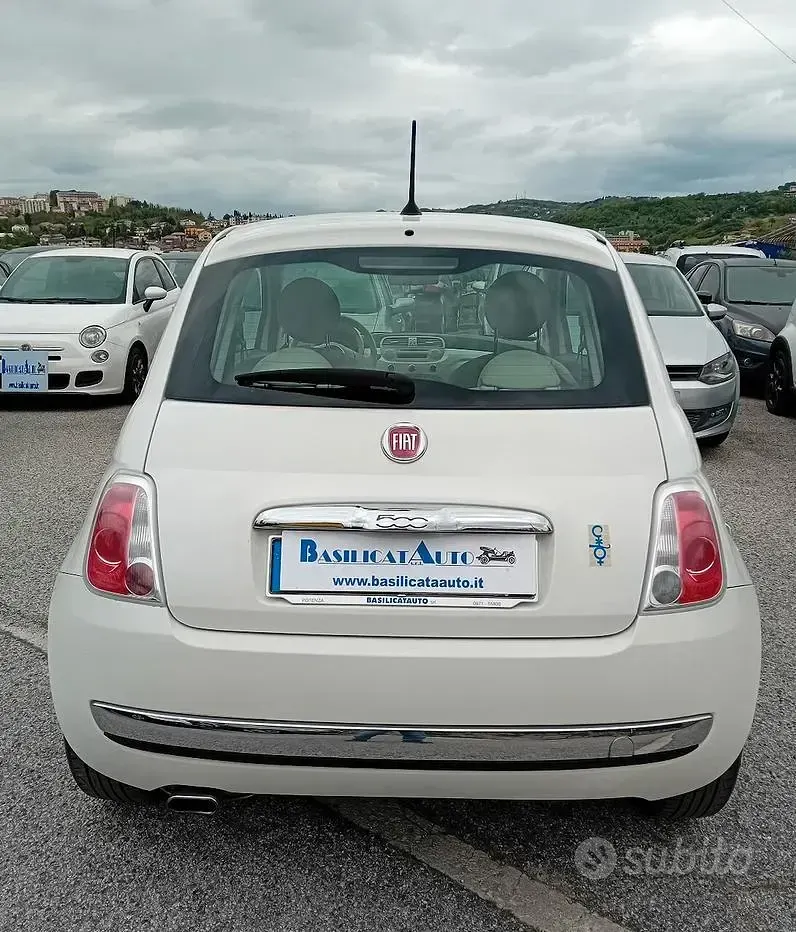 Usata Fiat 500 Lounge 69 CV (50 kW) 2013 Bianco Berlina