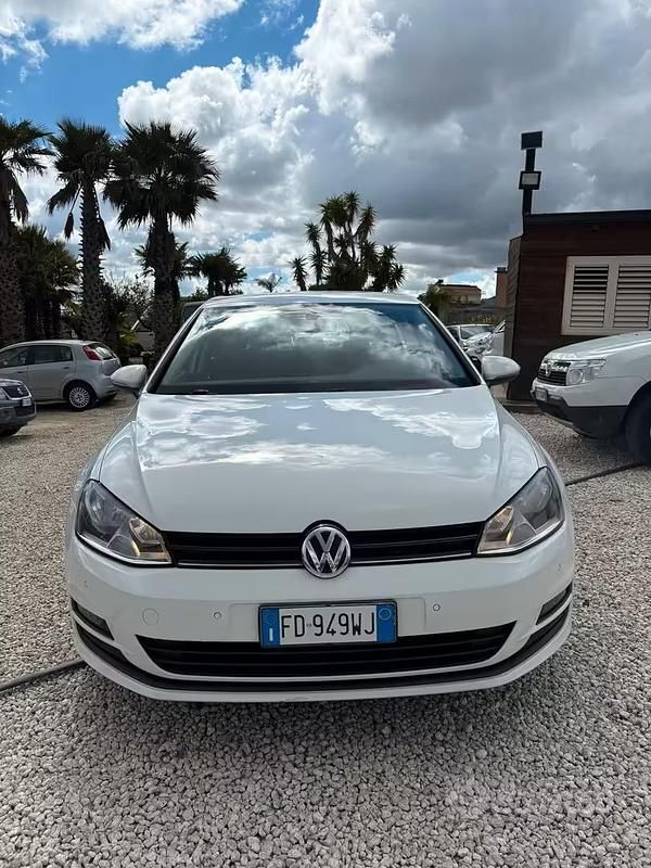 Usata VW Golf VII Business 110 CV (80 kW) 2016 Bianco Berlina