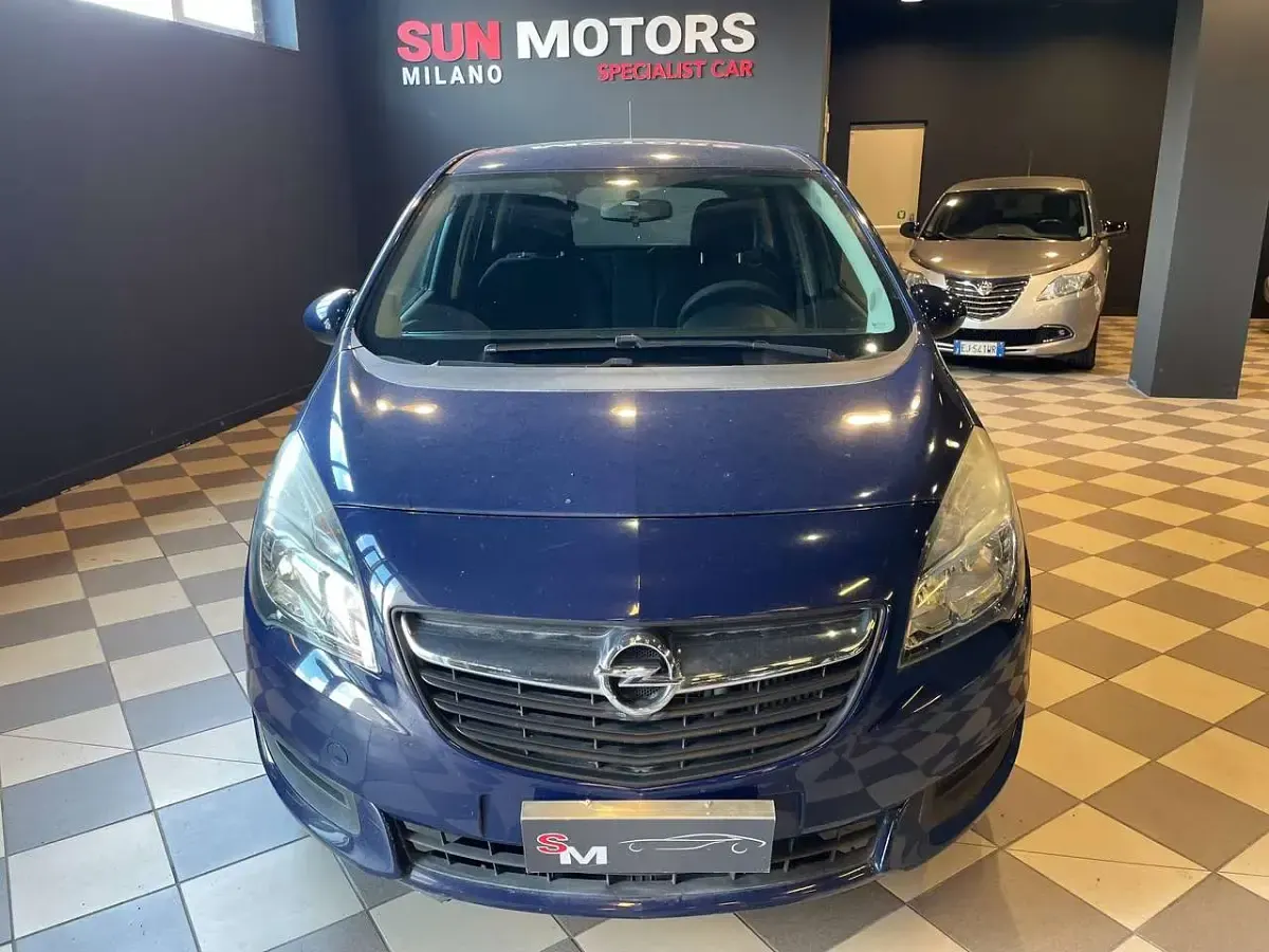 Usata Opel Meriva S 95 CV (69 kW) 2017 Blu/azzurro Monovolume