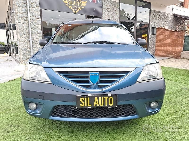 Usata Dacia Logan MCV 105 CV (77 kW) 2007 Blu Station wagon