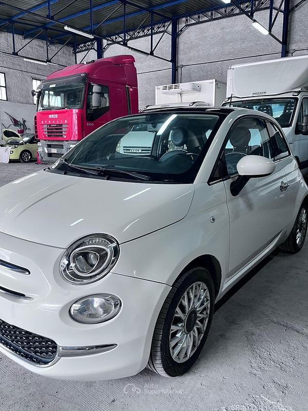 Bianco Usata 2016 Fiat 500 Tre volumi | 8000 € (Buon prezzo) - Immagine 1/4