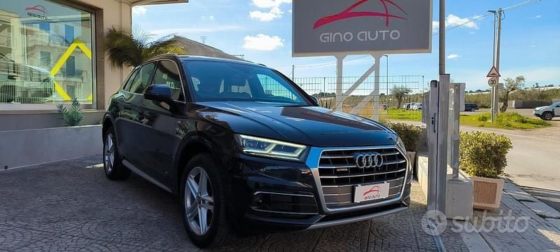 Usata Audi Q5 S-Line 190 CV (139 kW) 2019 Blu SUV