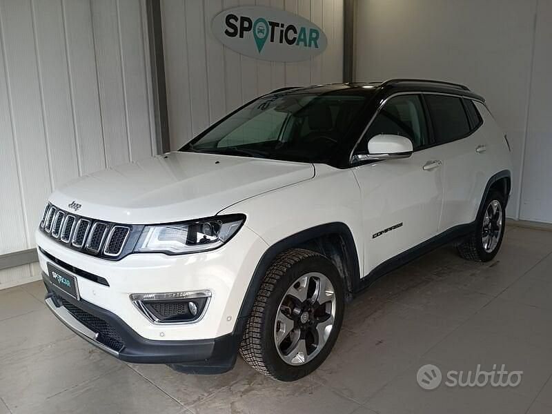 Usata Jeep Compass Limited 140 CV (102 kW) 2019 Bianco SUV