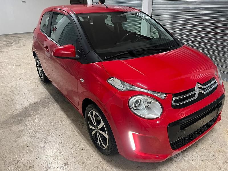 Usata Citroën C1 68 CV (50 kW) 2016 Rosso Utilitaria