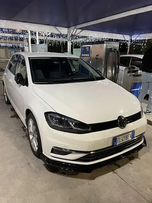 Usata VW Golf VII Business 110 CV (80 kW) 2018 Bianco Berlina