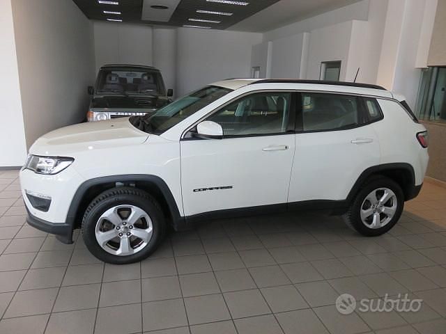 Usata Jeep Compass Longitude 140 CV (102 kW) 2018 Bianco SUV