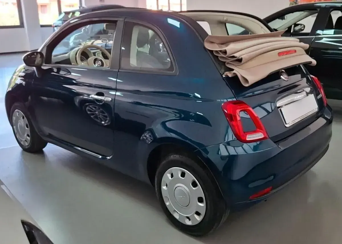 Usata Fiat 500 69 CV (50 kW) 2024 Blu Cabrio