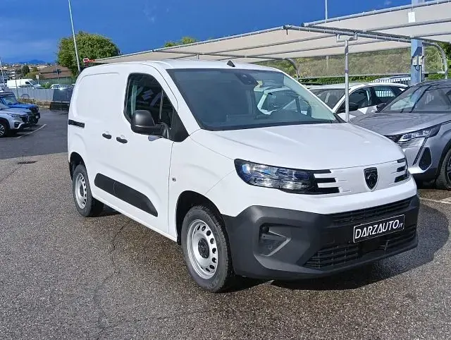 Nuova Peugeot Partner S 131 CV (96 kW) 2025 Bianco pastello Monovolume