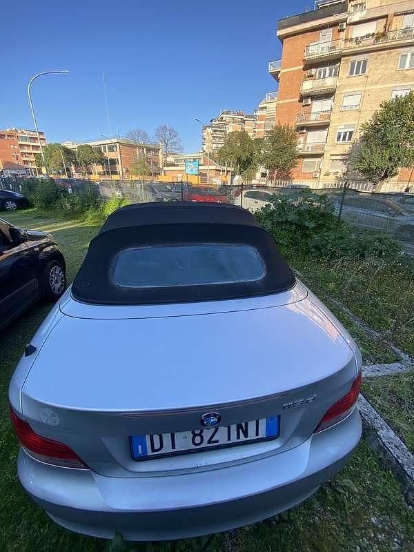 Usata BMW 118 Cabriolet Efficient Dynamics 143 CV (105 kW) 2009 Argento Cabrio