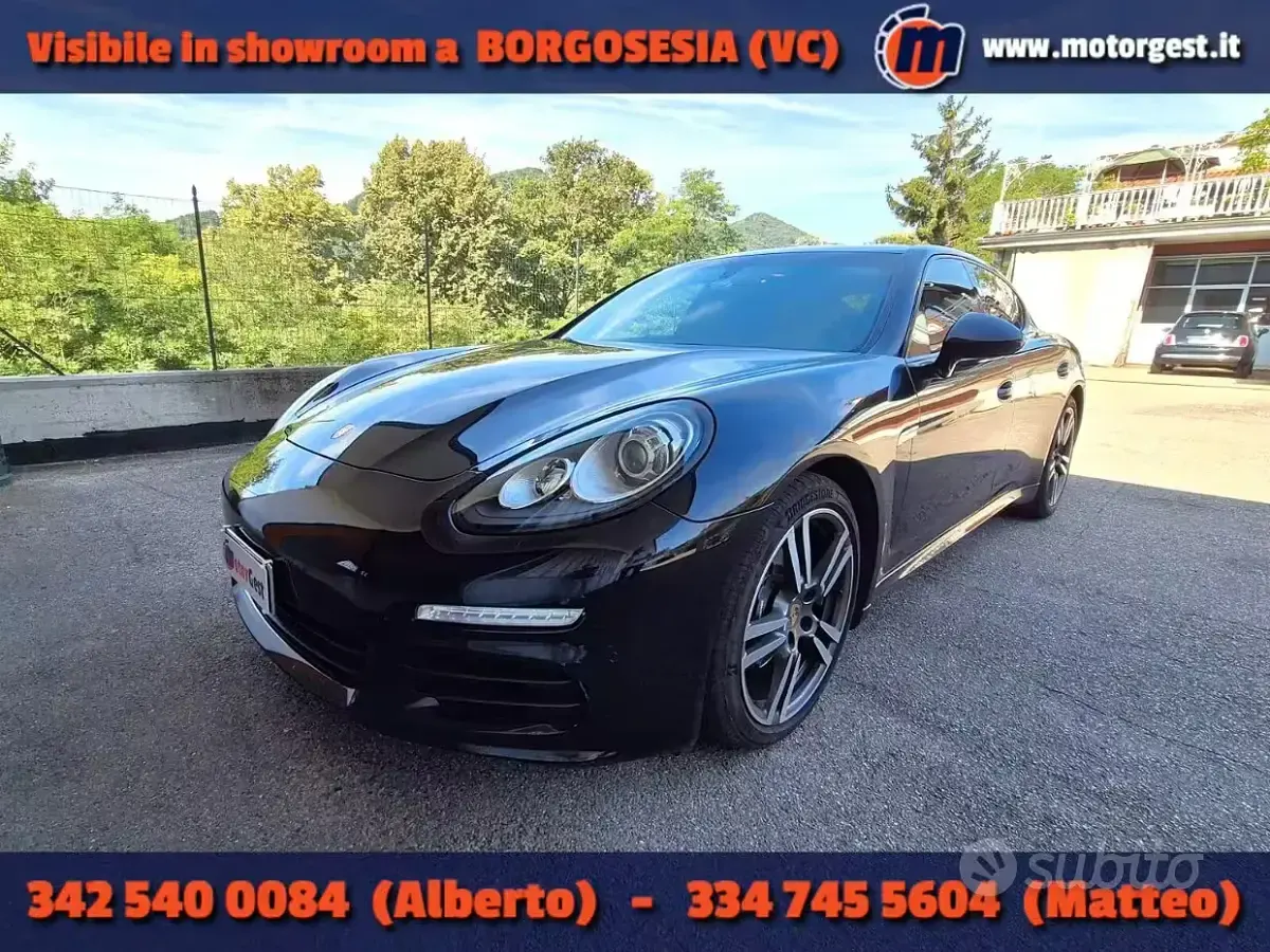 Usata Porsche Panamera Diesel 300 CV (220 kW) 2014 Nero Utilitaria