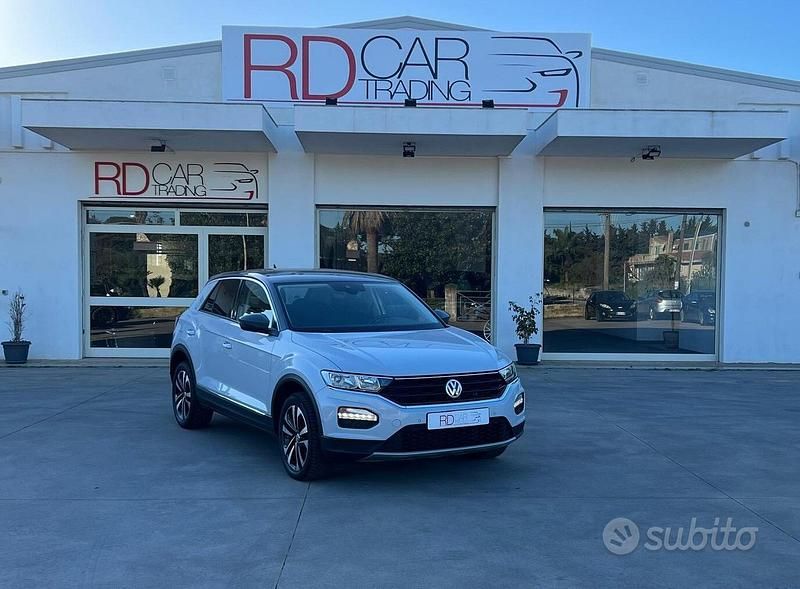 Usata VW T-Roc Advance 116 CV (85 kW) 2019 Bianco SUV