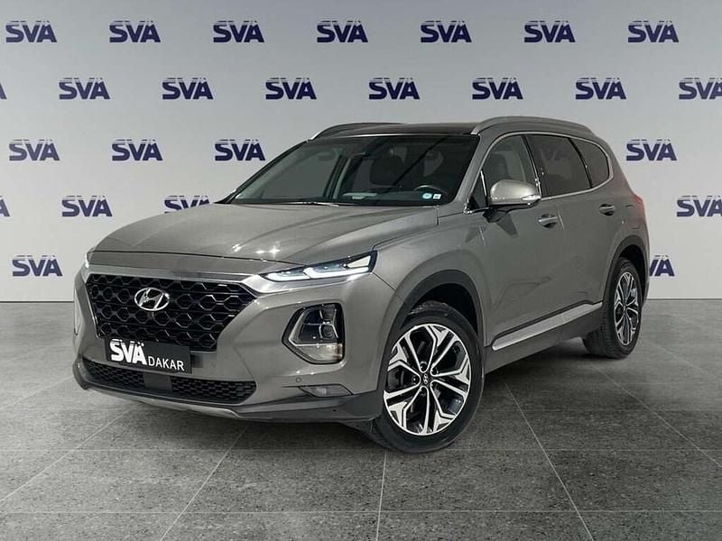 Usata Hyundai Santa Fe XPrime 200 CV (147 kW) 2019 Typhoon silver SUV