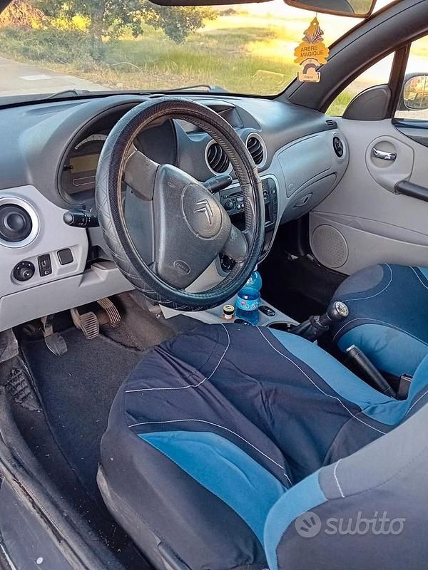 Usata Citroën C3 Pluriel 68 CV (50 kW) 2005 Grigio Cabrio