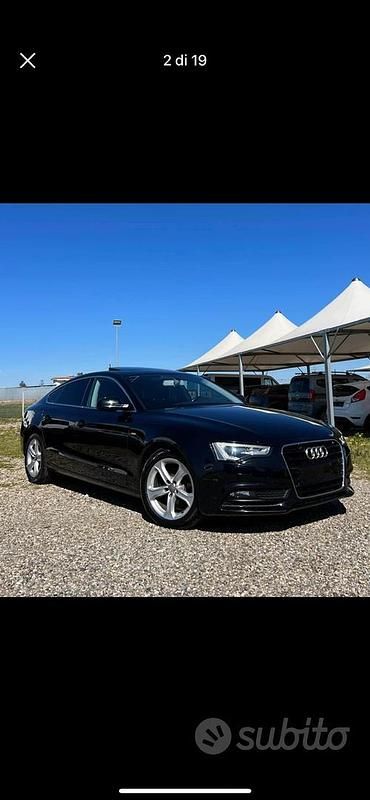 Usata Audi A5 S-Line 190 CV (139 kW) 2015 Nero Coupé