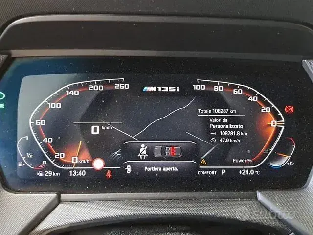 Usata BMW M135 306 CV (225 kW) 2021 Grigio Utilitaria