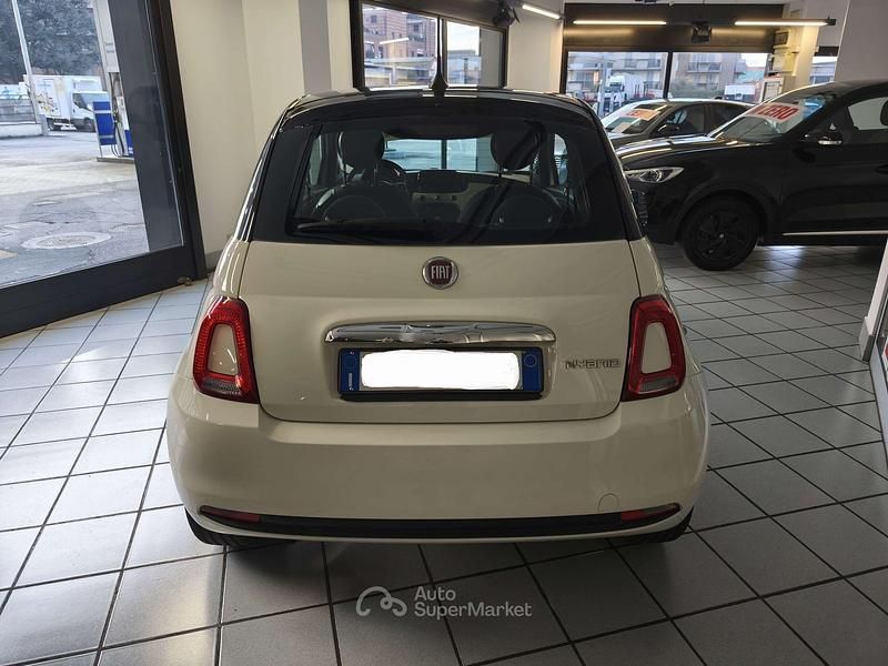 Usata Fiat 500 Club 69 CV (50 kW) 2022 Bianco / tetto nero Utilitaria