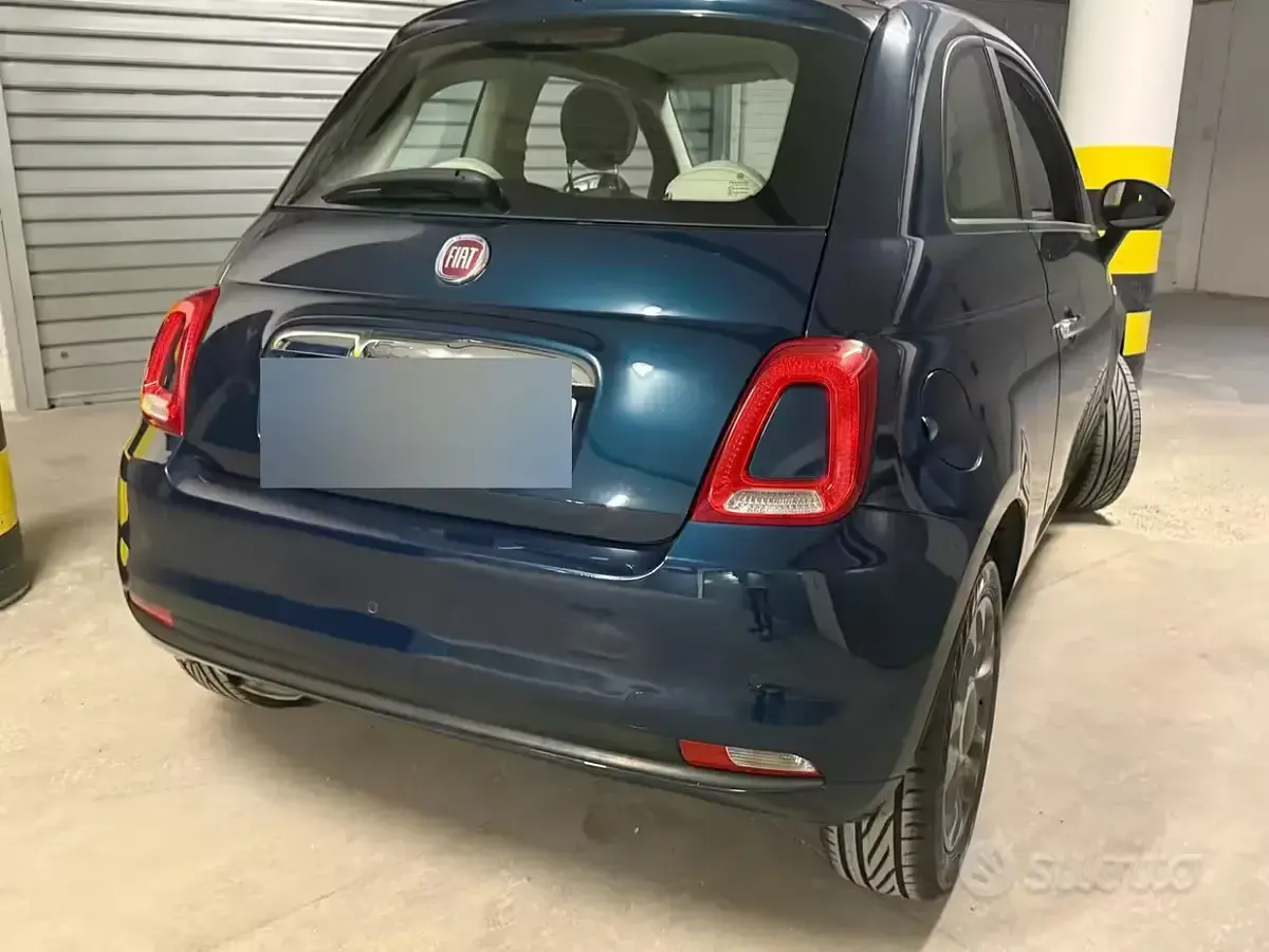 Usata Fiat 500 Pop 69 CV (50 kW) 2016 Blu Berlina
