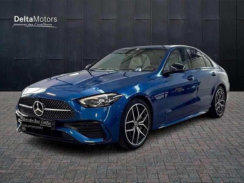 Usata Mercedes C300e Advanced 265 CV (194 kW) 2023 Blu Berlina