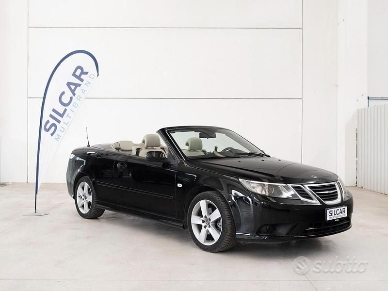 Nero Usata 2009 Saab 9-3 Cabriolet Vector Cabrio | 13.000 € (Molto cara) - Immagine 1/4