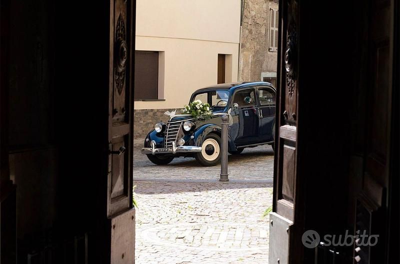 Usata Fiat 1100 1950 Blu Utilitaria