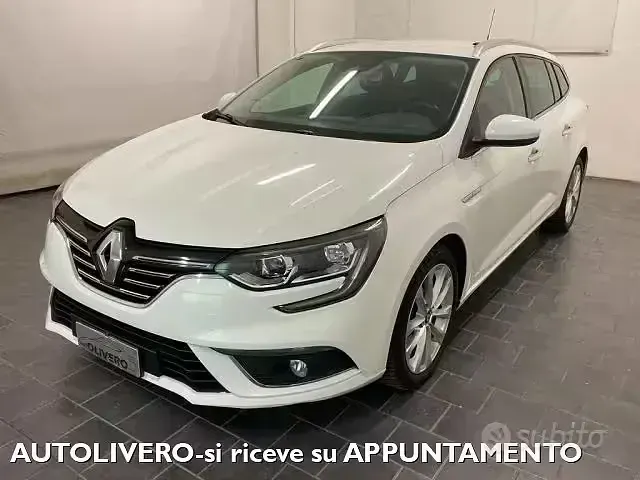 Usata Renault Mégane GrandTour Intens 110 CV (80 kW) 2017 Bianco Station wagon