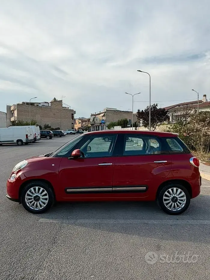 Usata Fiat 500L 85 CV (62 kW) 2014 Rosso Monovolume