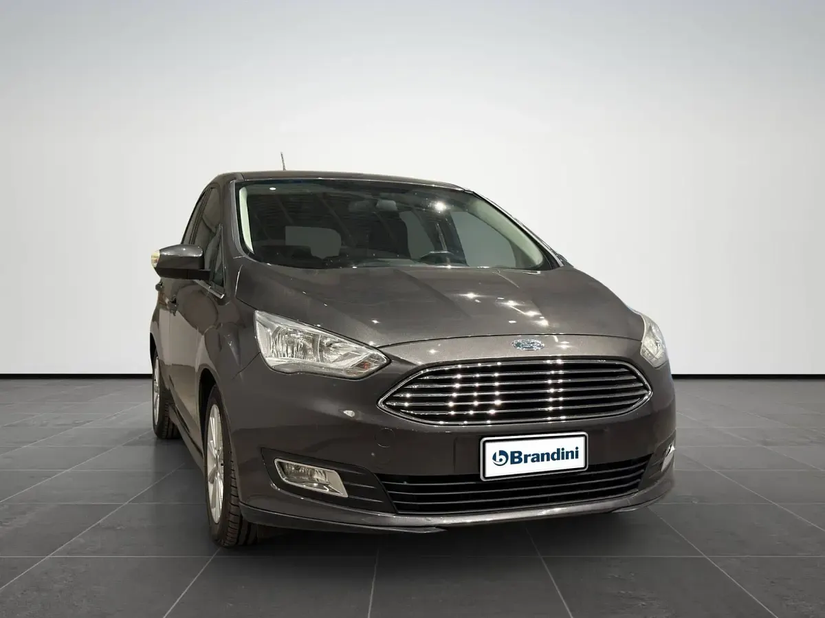 Usata Ford C-MAX Titanium S 95 CV (69 kW) 2017 Grigio Monovolume