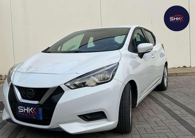 Bianco Usata 2018 Nissan Micra Tre volumi | 9700 € (Buon prezzo) - Immagine 1/4