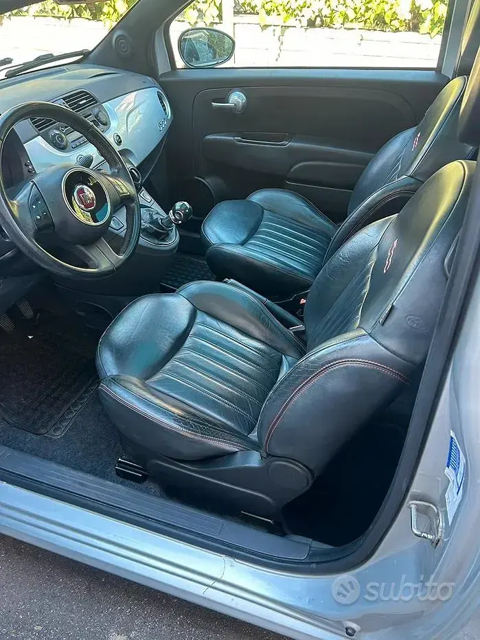 Usata Fiat 500 69 CV (50 kW) 2010 Grigio Berlina