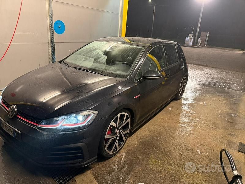 Usata VW Golf VII GTI 245 CV (180 kW) 2018 Nero Berlina