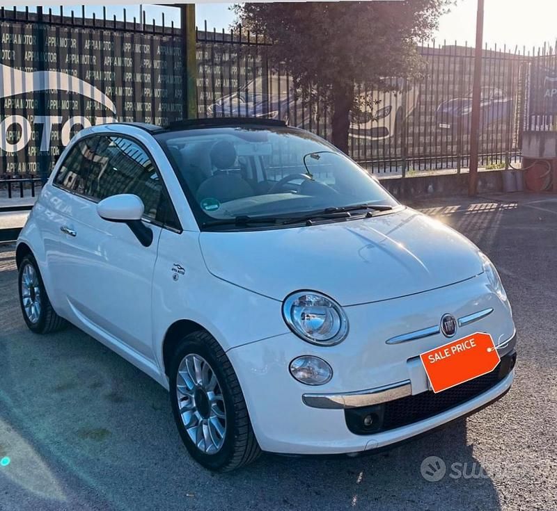 Usata Fiat 500 2021 Bianco Cabrio