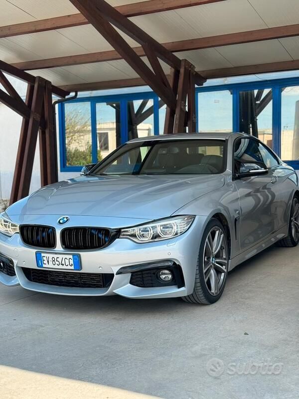 Usata BMW 428 M Sport 315 CV (231 kW) 2014 Argento Coupé