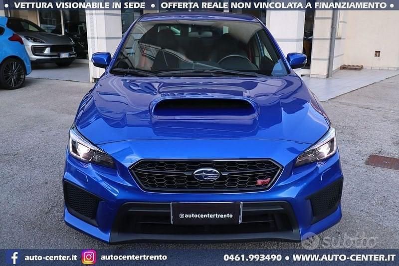 Usata Subaru WRX STI 300 CV (220 kW) 2018 Blu Berlina