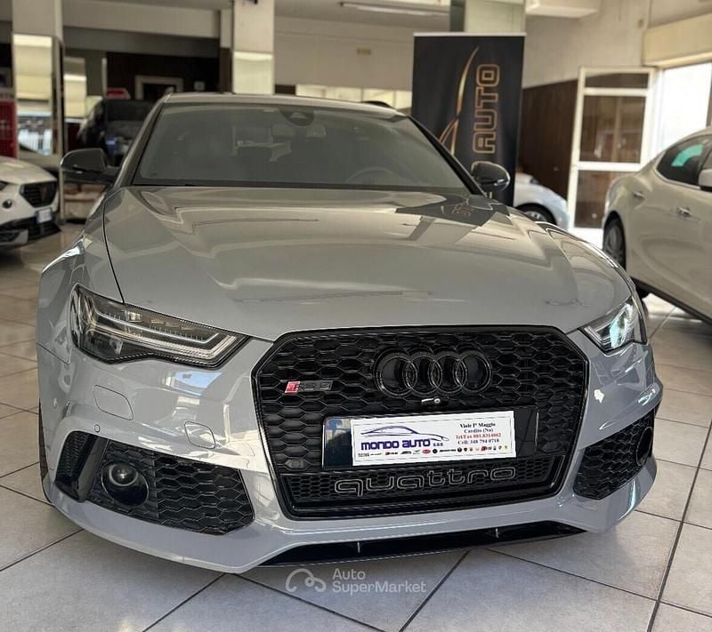 Usata Audi RS6 Performance 605 CV (444 kW) 2016 Gray Station wagon
