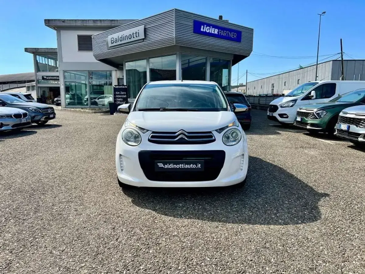Usata Citroën C1 Feel 69 CV (50 kW) 2015 Bianco Utilitaria