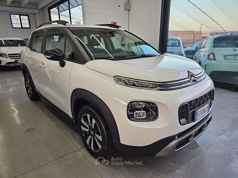 Bianco Usata 2020 Citroën C3 Aircross PureTech SUV | 10.900 € (Ottimo prezzo) - Immagine 1/4